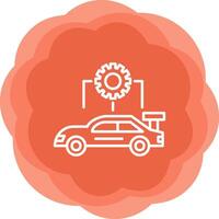 Car Configuration Vector Icon