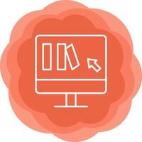 Online Book purchase Vector Icon