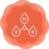 H2o Vector Icon