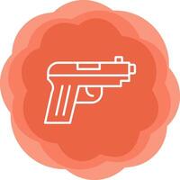 Pistol Gun Vector Icon