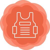 Bulletproof Vest Vector Icon