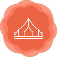 Camping Tent Vector Icon