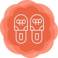 Slippers Vector Icon