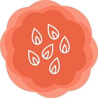 Flower Petals Vector Icon