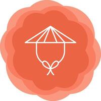 Chinese Hat Vector Icon