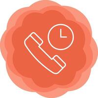Call Waiting Vector Icon