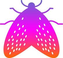Insect Glyph Gradient Icon vector
