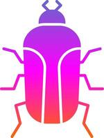 Insect Glyph Gradient Icon vector