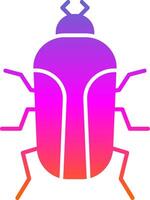 Insect Glyph Gradient Icon vector