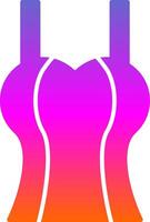 Tanktop Glyph Gradient Icon vector