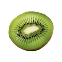 ai generiert süß Kiwi Obst Nein Hintergrund png