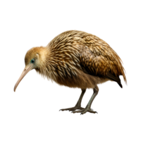 ai generado kiwi pájaro No antecedentes png