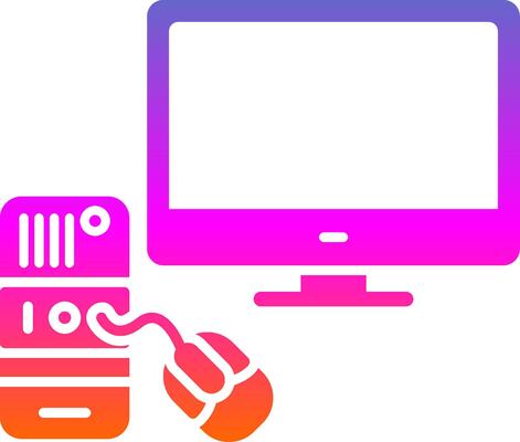 Computing Glyph Gradient Icon