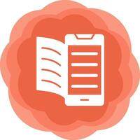 Digital Book Vector Icon