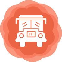 School Bus Vector Icon