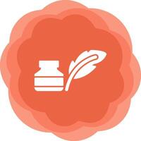 Quill And Ink Vector Icon