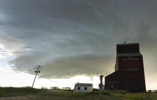 nubes de tormenta canadá foto