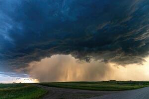 nubes de tormenta canadá foto