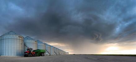 nubes de tormenta canadá foto