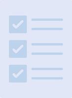 Check List Vector Icon