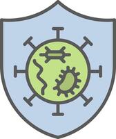 Germs Protected Vector Icon