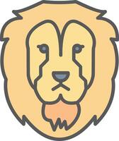 Lion Vector Icon