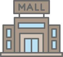 Shopping Mall Vector Icon