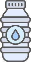 Water Bottle Vector Icon