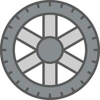 Tire Vector Icon