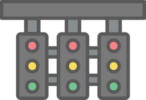 Traffic Lights Vector Icon