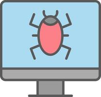 Computer Virus Vector Icon