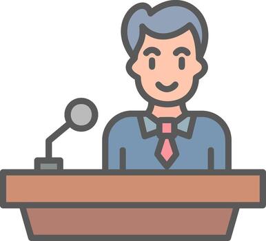 Lecture Vector Icon