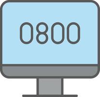 Help Line Vector Icon