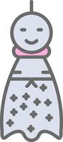 Teru Teru Bozu Vector Icon