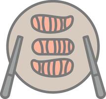 Sushi Vector Icon