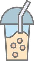 Bubble Tea Vector Icon