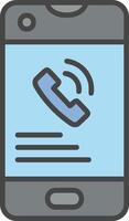 Phone Call Vector Icon