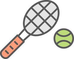 Tennis Vector Icon