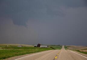 nubes de tormenta canadá foto