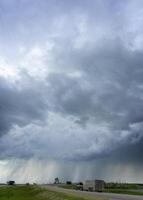 nubes de tormenta canadá foto