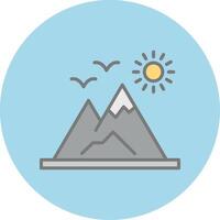 Mountain Vector Icon