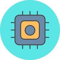 Processor Vector Icon