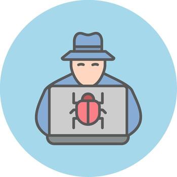 Hacker Vector Icon