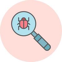 Virus detection Vector Icon