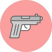 Pistol Gun Vector Icon