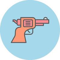 icono de vector de pistola