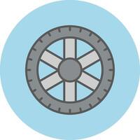 Tire Vector Icon