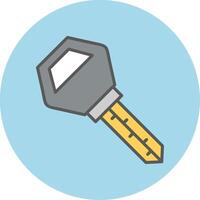 Car Key Vector Icon