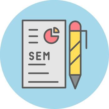 Data Analytics Vector Icon