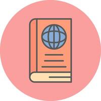 World Book Vector Icon